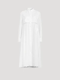 Poplin Shirt Dress