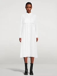 Poplin Shirt Dress