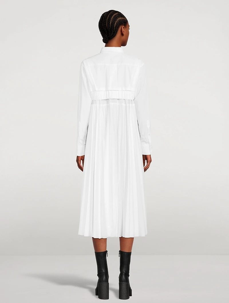 Poplin Shirt Dress