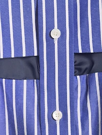 Poplin Shirt Pinstripe Print