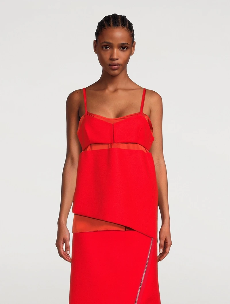 Wool Melton Camisole