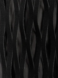 Wool Melton Fringe Skirt