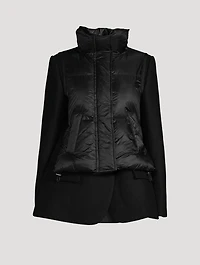Wool x Nylon Padded Jacket