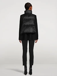 Wool x Nylon Padded Jacket