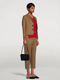 Cropped Wool Jacket