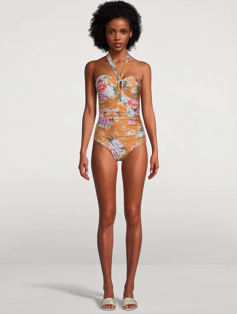 Pattie One-Piece Swimsuit In Floral Print