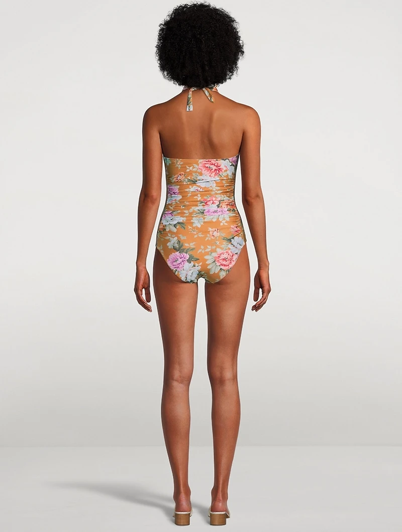 Pattie One-Piece Swimsuit In Floral Print