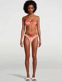 Lyre Bandeau Bikini Set