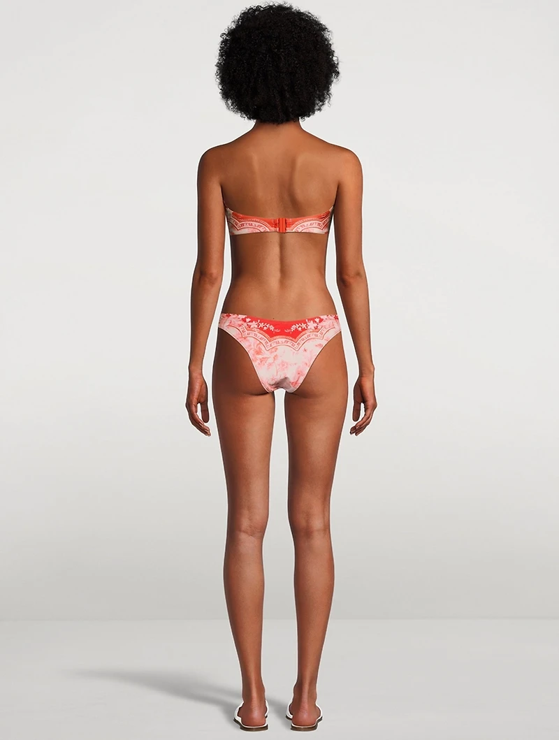 Lyre Bandeau Bikini Set