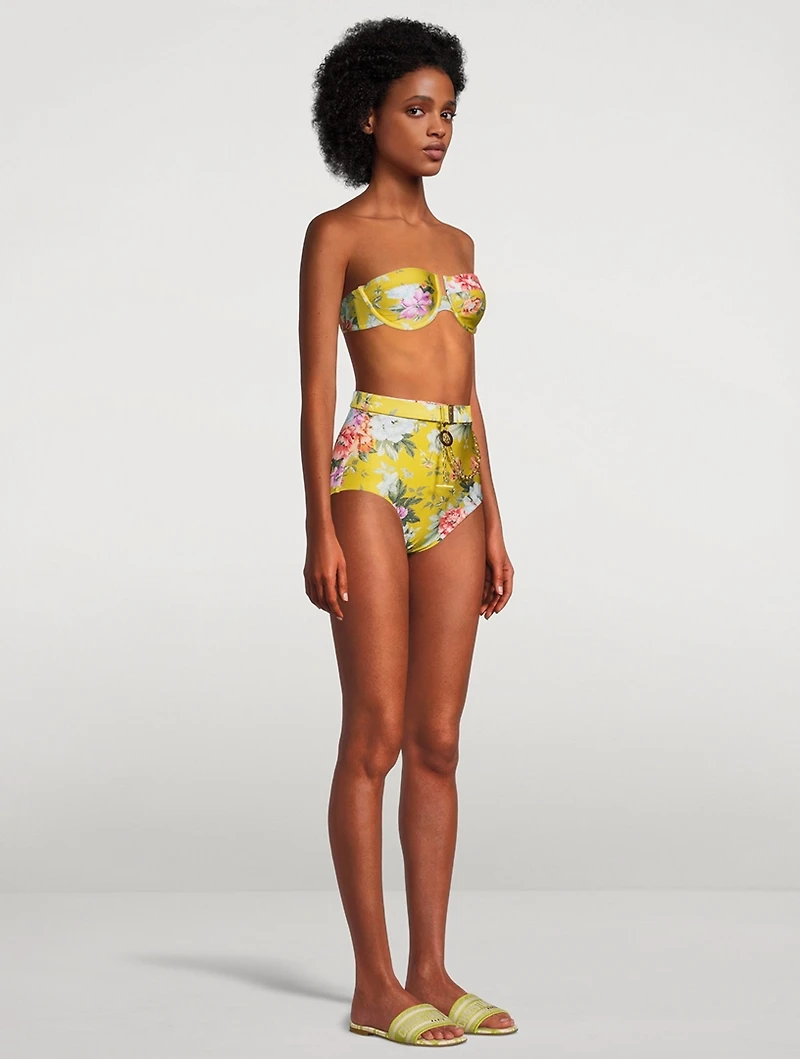 Pattie Bikini Bottom Floral Print