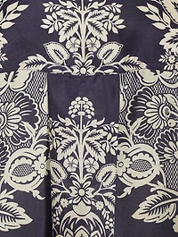 Pattie Printed Silk Habotai Shirt