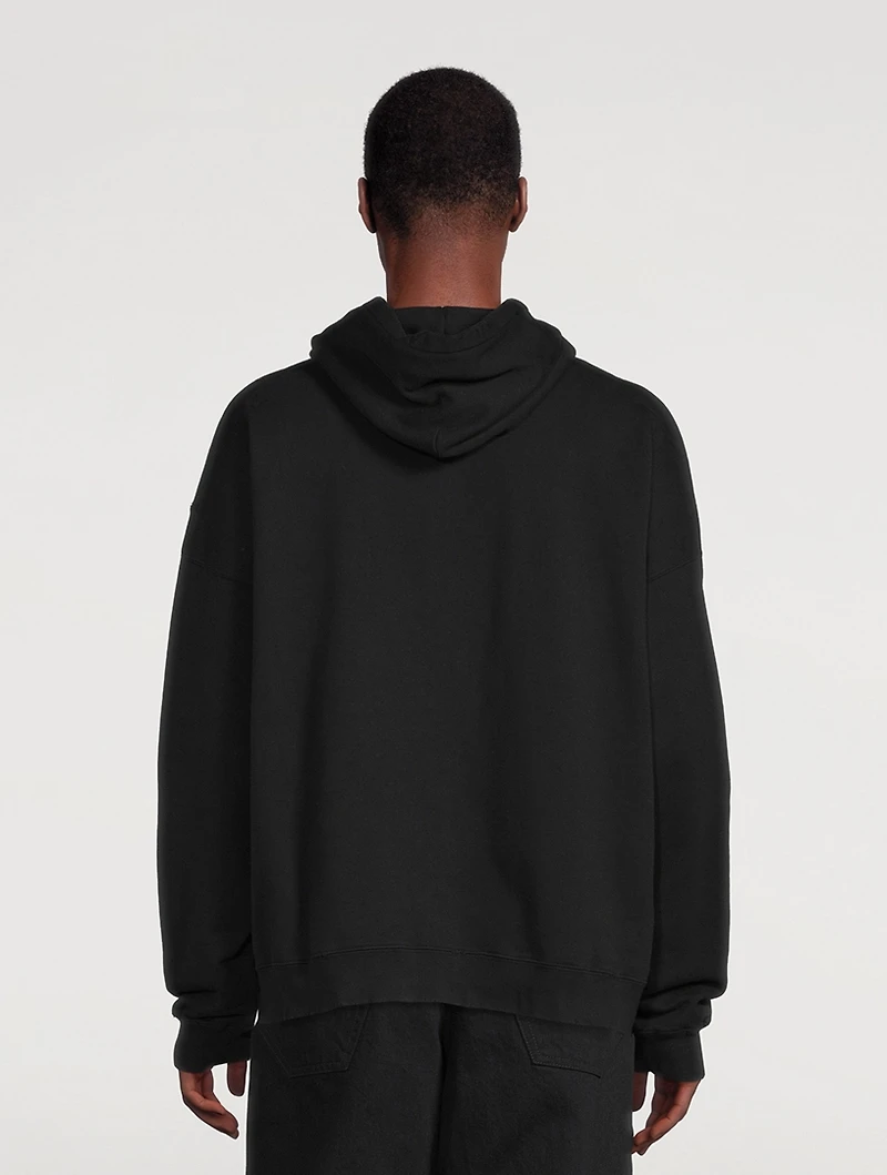 Brush Logo Oversized Hoodie