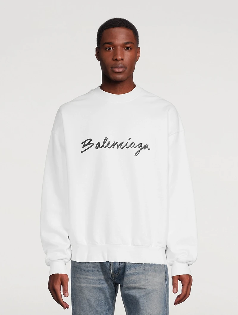 Brush Logo Sweatshirt