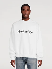 Brush Logo Sweatshirt
