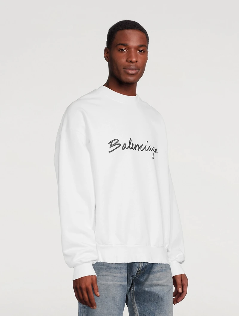 Brush Logo Sweatshirt