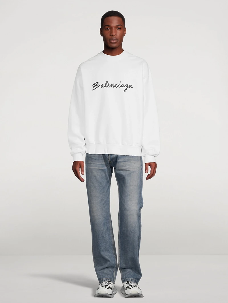 Brush Logo Sweatshirt