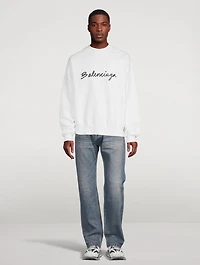 Brush Logo Sweatshirt