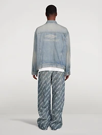 3B Sports Oversized Denim Jacket