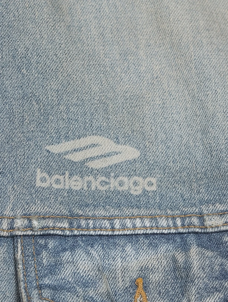 3B Sports Oversized Denim Jacket