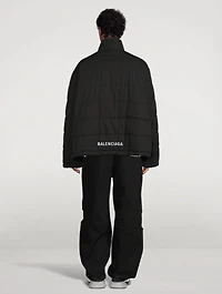 Washed Cotton Poplin Light Parka