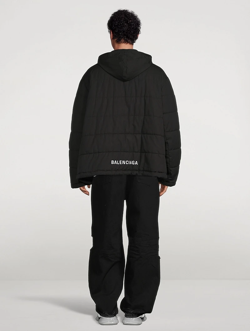 Washed Cotton Poplin Light Parka