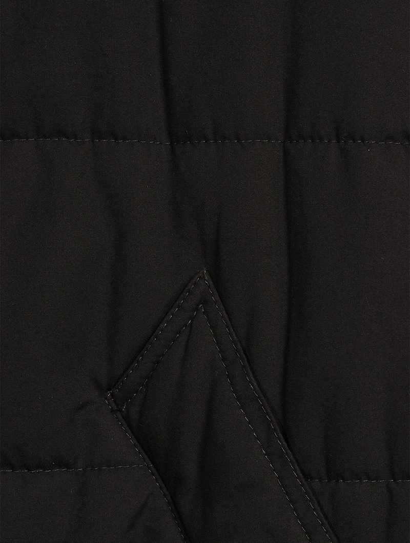 Washed Cotton Poplin Light Parka