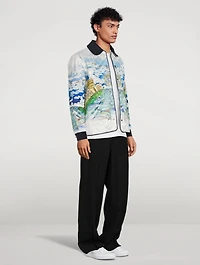 Quilted Hunting Jacket Le Vol Ideal Print