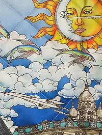 Quilted Hunting Jacket Le Vol Ideal Print