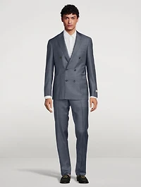 Kei Wool Double-Breasted Suit