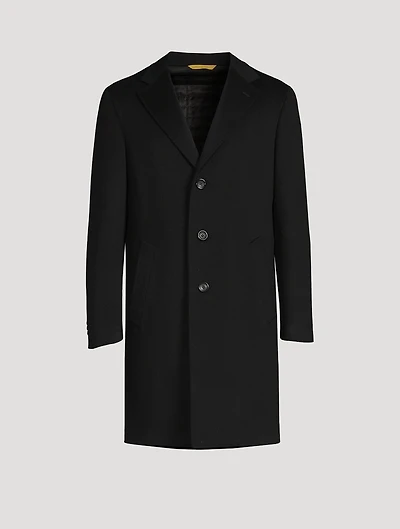 Kei Wool And Cashmere Single-Breasted Coat