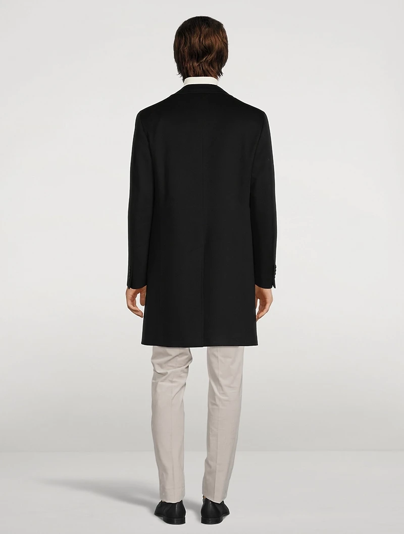 Kei Wool And Cashmere Single-Breasted Coat