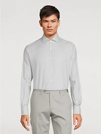 Cotton-Blend Sport Shirt