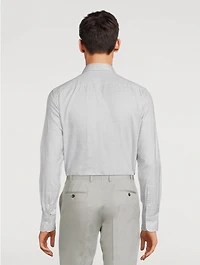 Cotton-Blend Sport Shirt