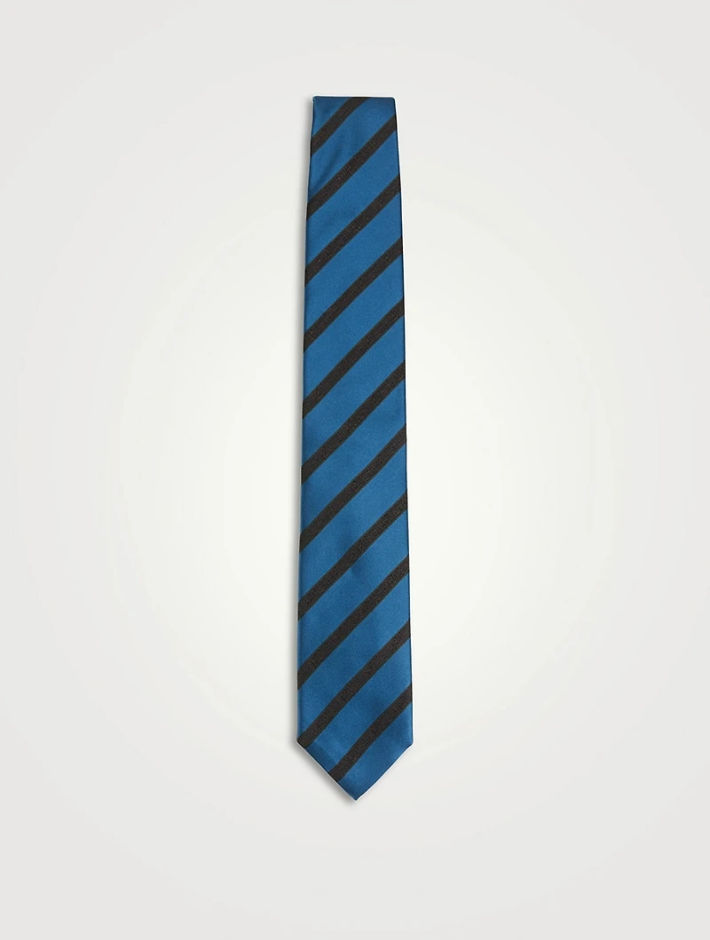 Silk Striped Tie