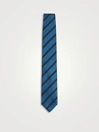 Silk Striped Tie