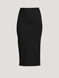 Jersey Pencil Skirt