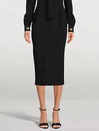 Jersey Pencil Skirt