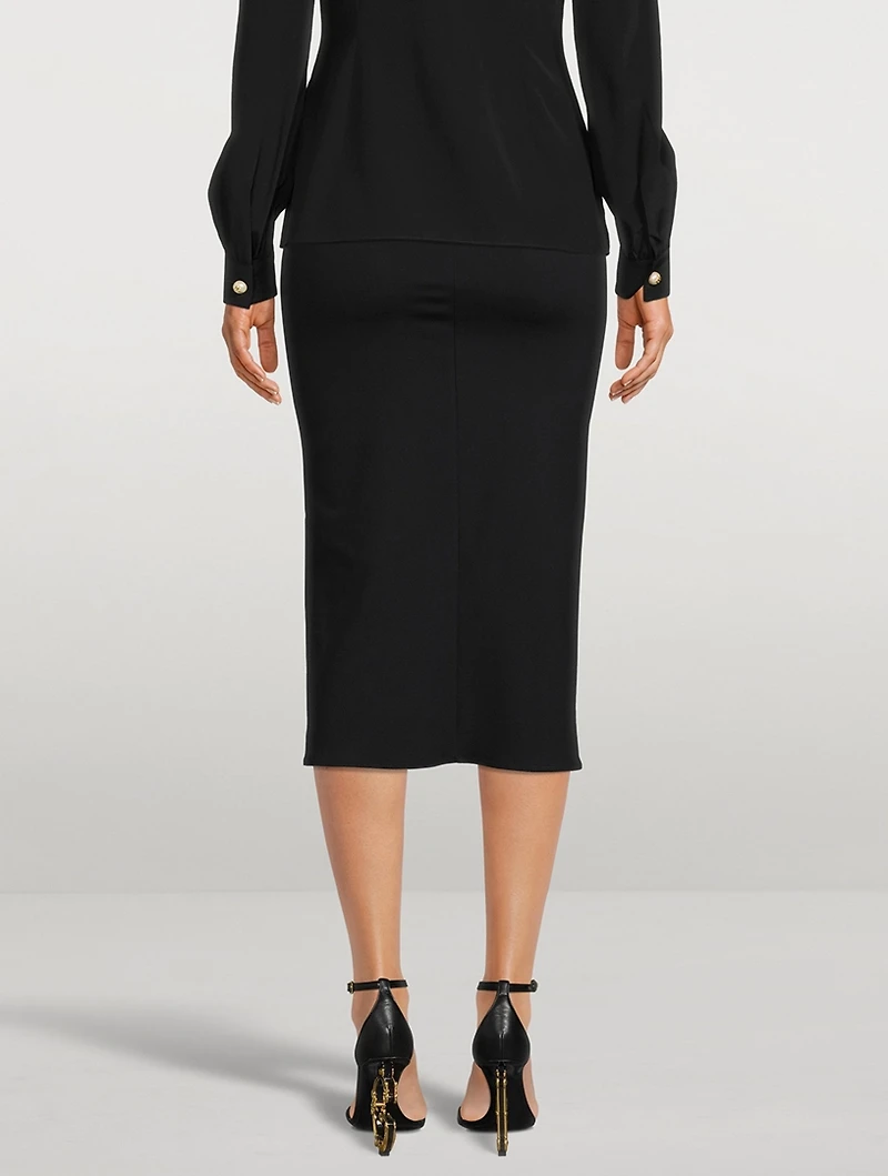 Jersey Pencil Skirt
