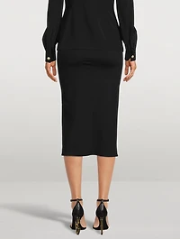 Jersey Pencil Skirt