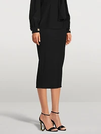 Jersey Pencil Skirt