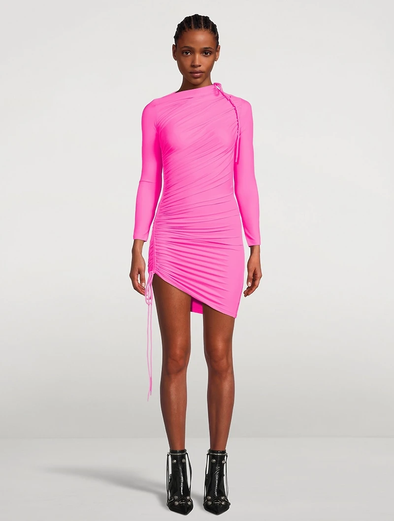 Ruched Mini Dress