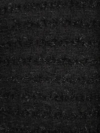 Back-to-Front Tweed Midi Dress