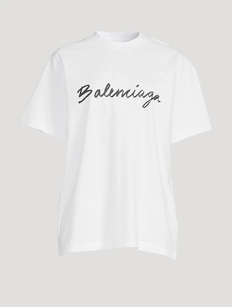 Brush Logo Medium-Fit T-Shirt