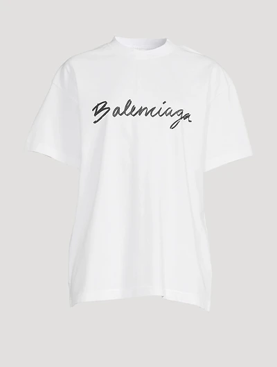 Brush Logo Medium-Fit T-Shirt