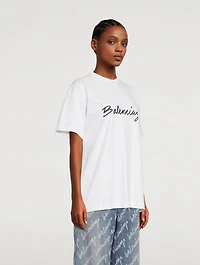 Brush Logo Medium-Fit T-Shirt