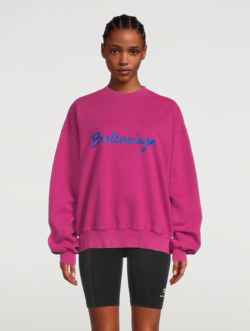 Brush Logo Sweatshirt