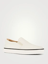 Leather Slip-On Shoes