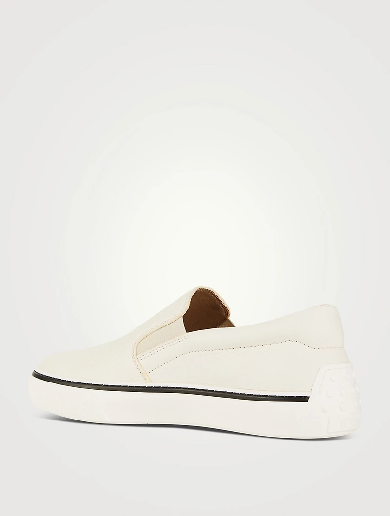 Leather Slip-On Shoes