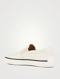 Leather Slip-On Shoes