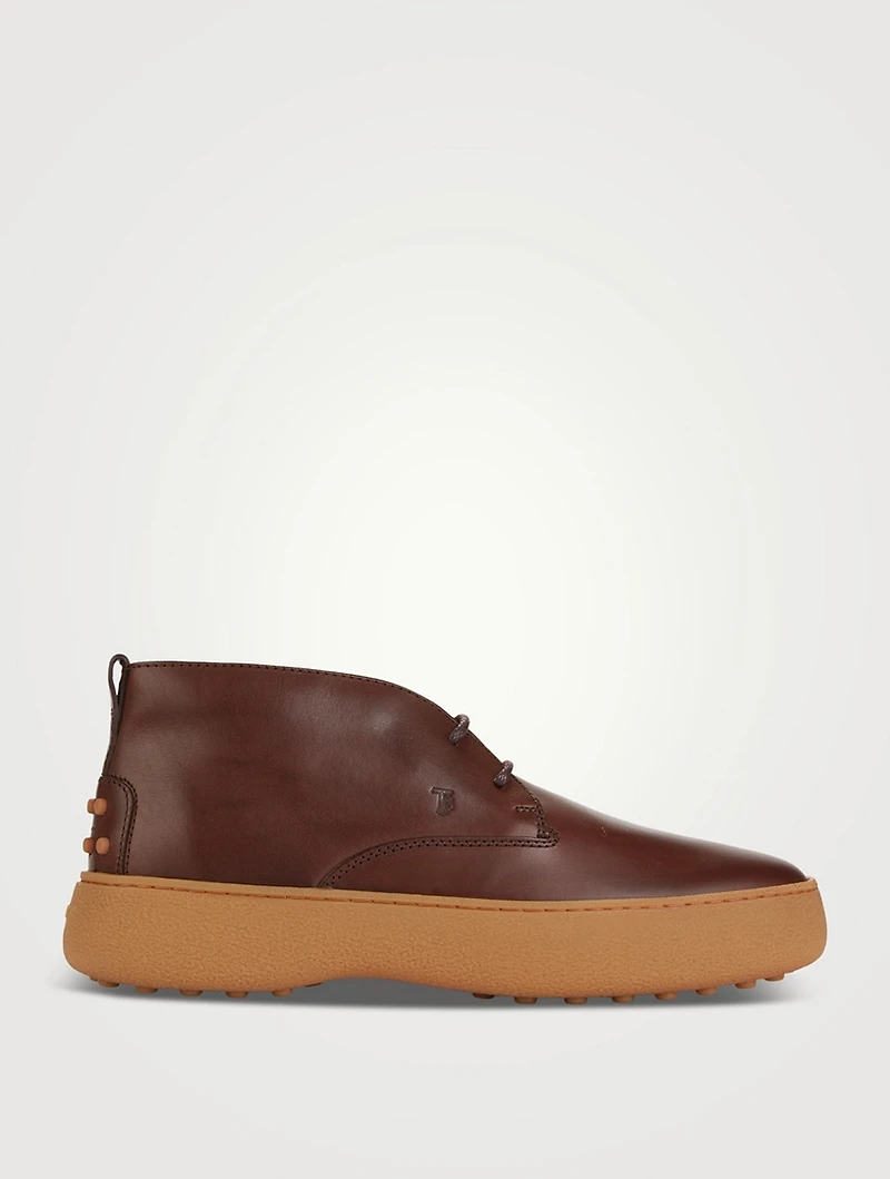 Leather Desert Boots